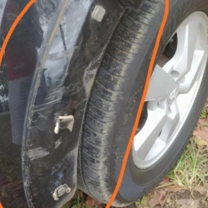 Over Fender Rush Terios 2010-2016 Lh Kiri