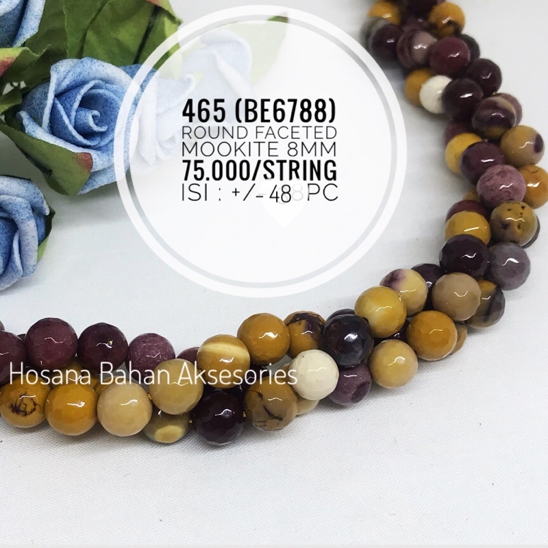 Batu Alam/batu Mookite/Bahan gelang/Bahan Kalung