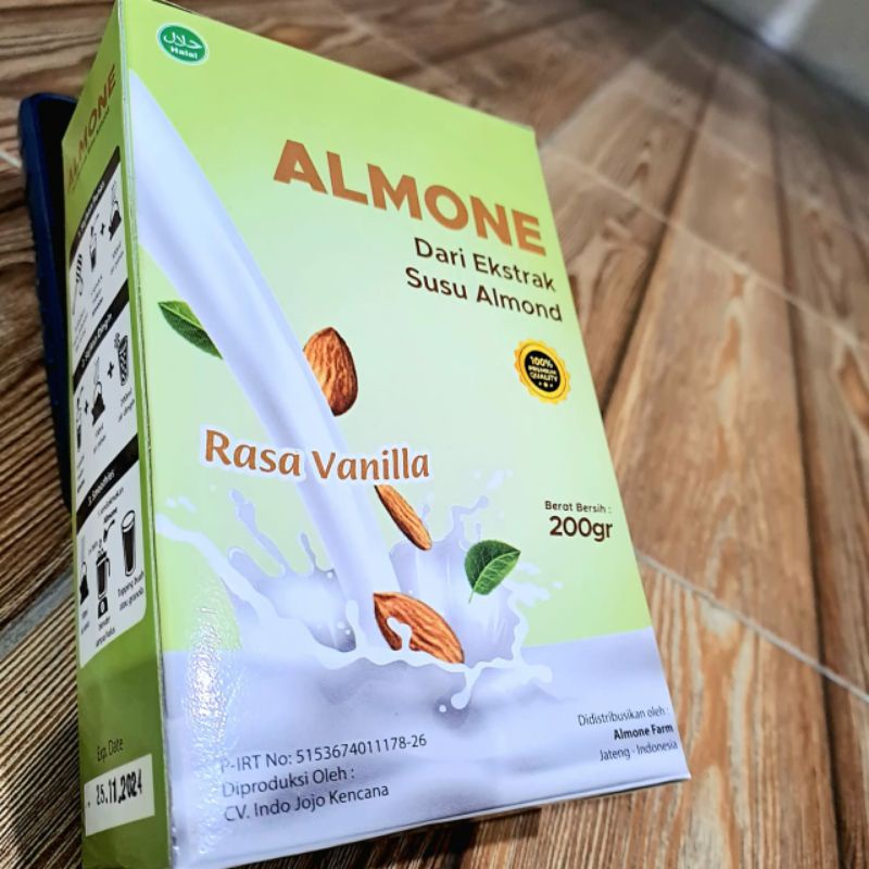 Almone susu pelancar asi booster asi afis susu almond almom almonde