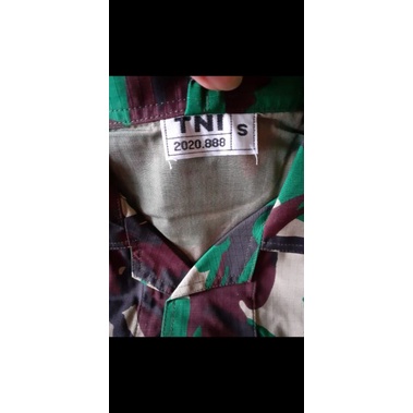 seragam baju pdl sritex tni ad