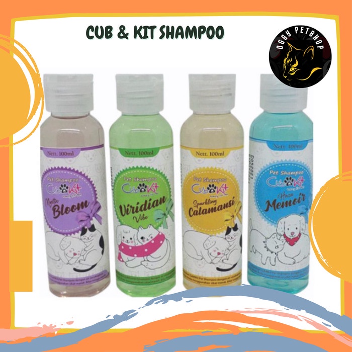 CUB N KIT PET SHAMPOO Shampoo Kucing Anjing Kemasan 250 ml