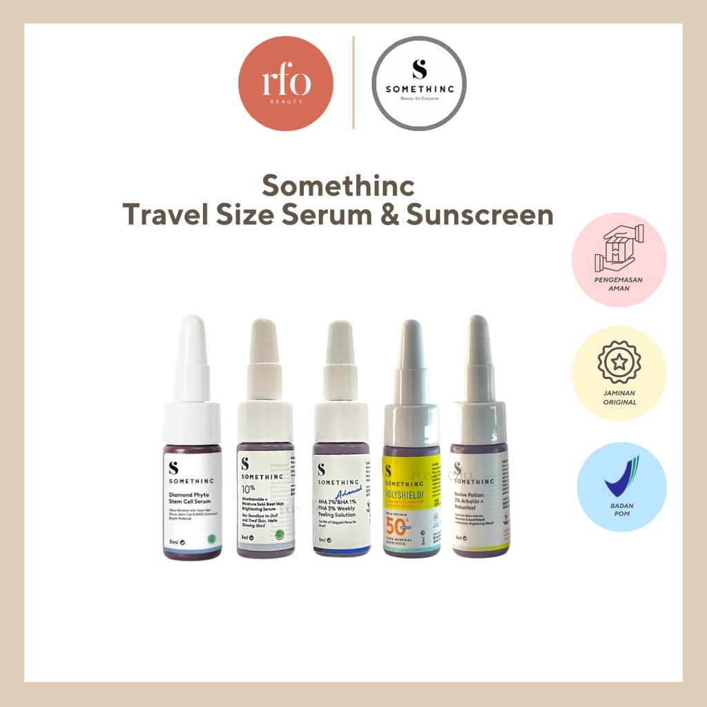 Somethinc Mini Serum Travel Size (Aha bha weekly  - Niacinamide Sabi 10%)