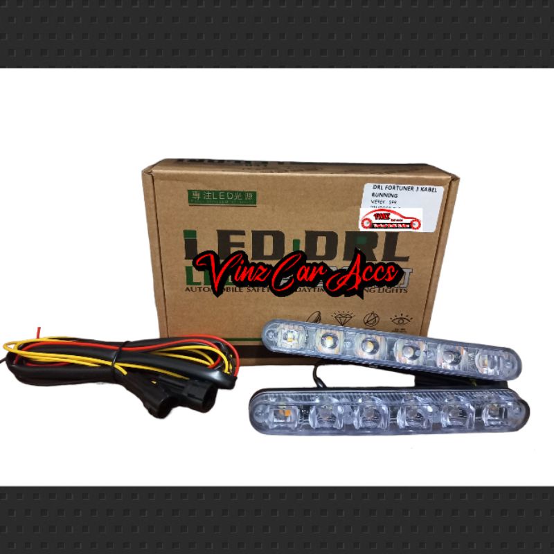 LED DRL Sein Running Fortuner besi