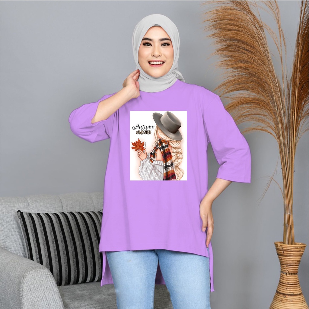 Tunik Basic Wanita Hijab's kaloborasi
