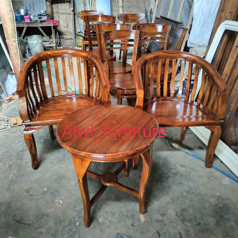 Jual Kursi Teras Jati Betawi Murah Shopee Indonesia 9310