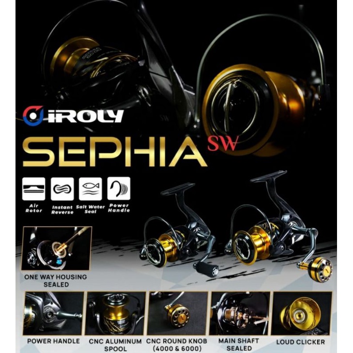 REEL PANCING IROLY SEPHIA SW 1000/2000/3000/4000/6000 POWER HENDEL