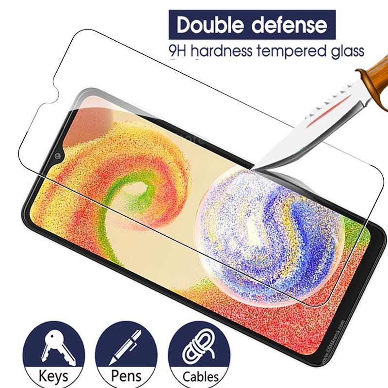 Pelindung Layar Tempered Glass Samsung A05 Samsung A05s Samsung Galaxy A04s / Samsung A13 5G Samsung A04 / A04e Paket 2 in 1