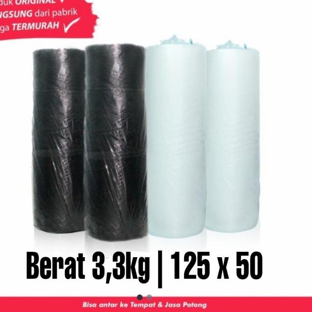 

Bubble Wrap No Brand 125 cm x 50 Meter 3,1 kg - Hitam, 2,7 kg