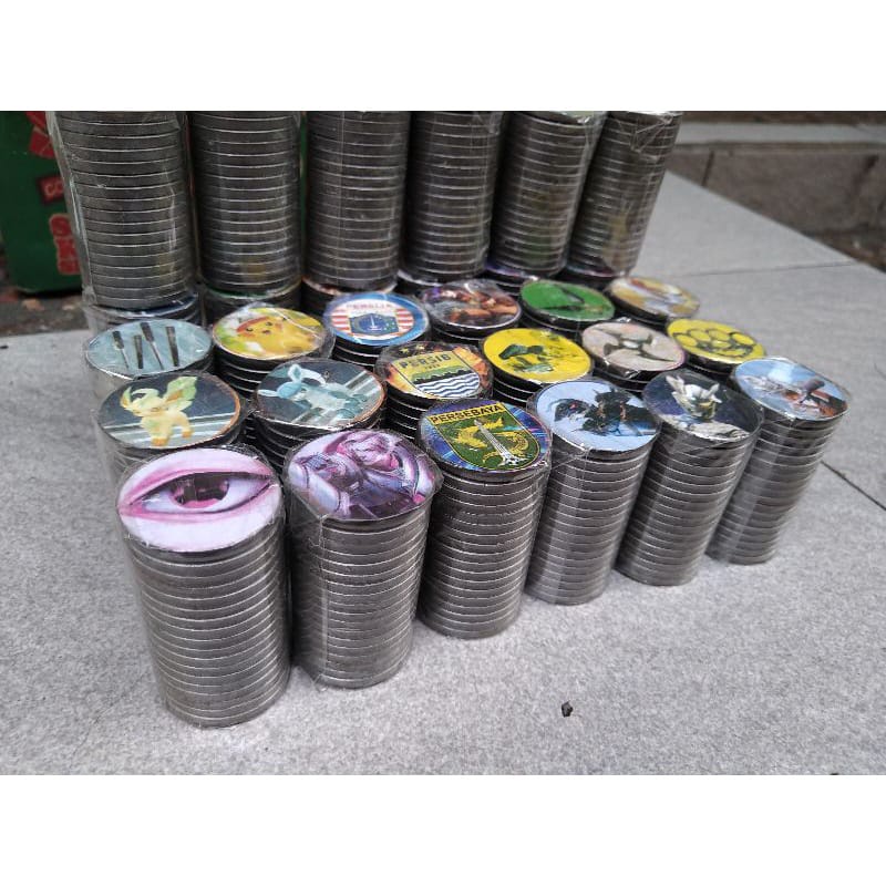 Tajos Besi Bogem Isi 18 Pcs / Mainan Tajos Bogem Gacoan Besi Tebal