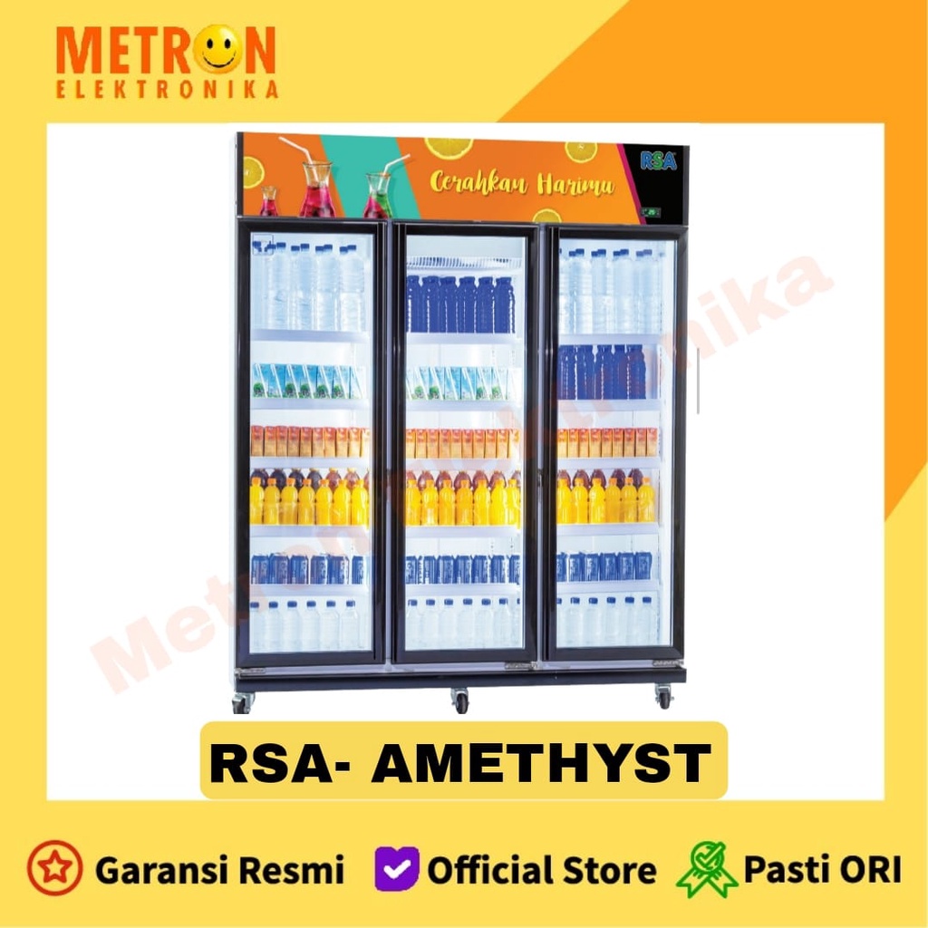 RSA AMETYST SHOWCASE COOLER 1300 LITER 785 WATT