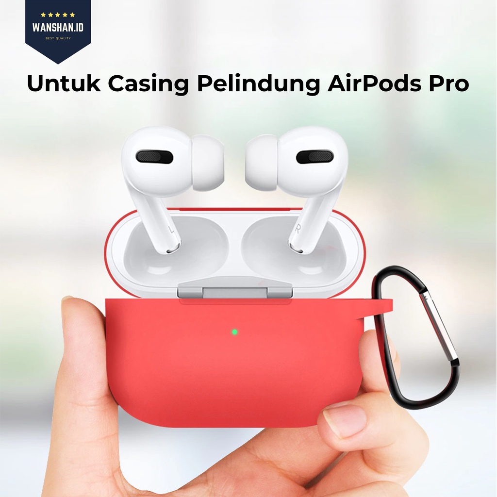 eBox Premium Silicone Casing Case Untuk Airpods Pro I13 Free Hook Protection Case