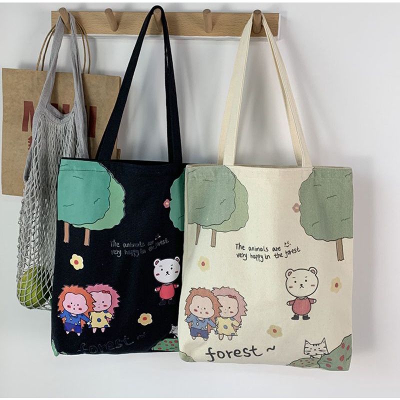 TOTE BAG TAS WANITA TAS FASHION KOREA PEREMPUAN TAS SEKOLAH KULIAH