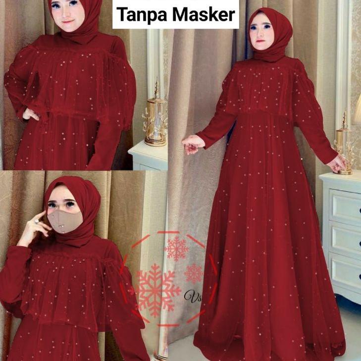 MAXY MUTE/GAMIS/GAMIS BRUKAT/GAMIS FORMAL/GAMIS PESTA/GAMIS CANTIK/GAMIS MURAH/GAMIS TERBARU
