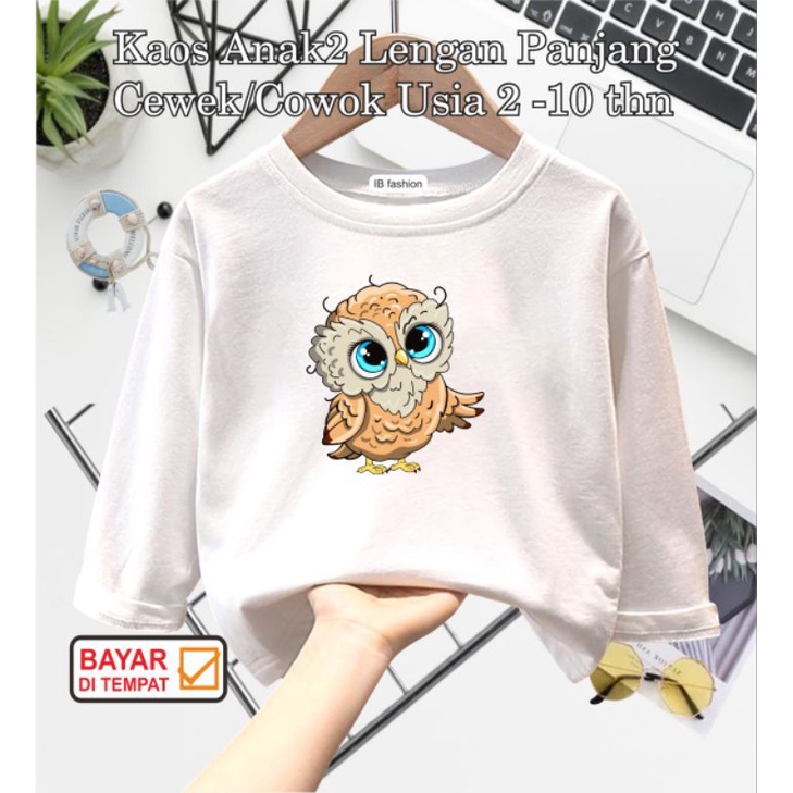 ((IB))KAOS ANAK UNISEX PANJANG/SWEET DREAM DIGITAL SABLON