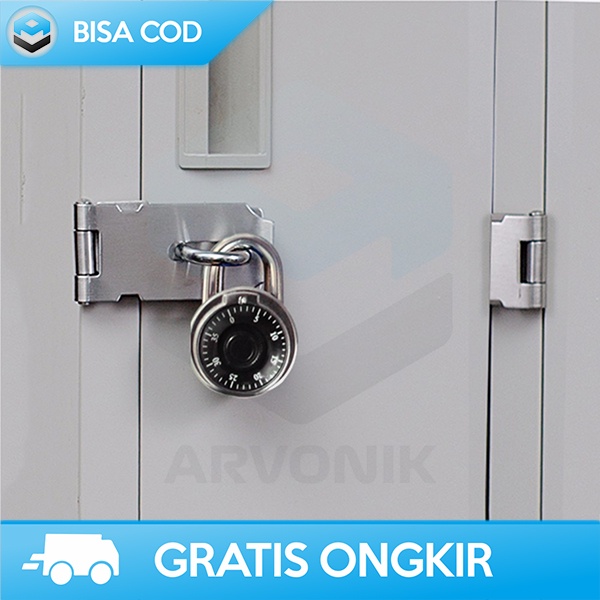 PADLOCK GEMBOK BRANKAS TAS LACI ZINC ALLOY AWET ANTI KARAT DAN KUAT
