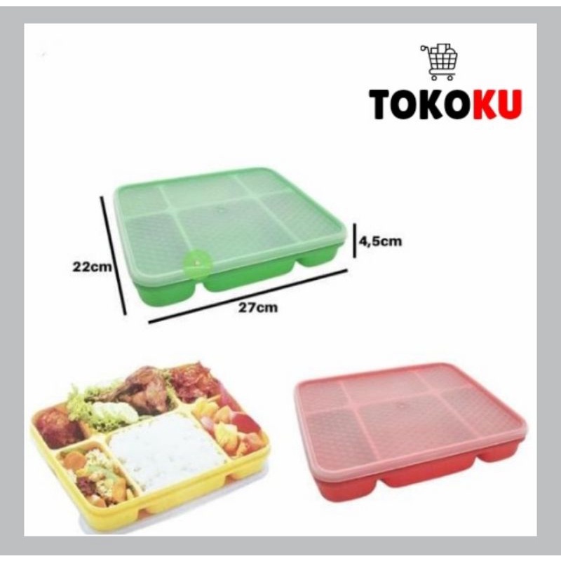 LUNCH BOX SEKAT 6 EXECUTIVE KOMET STAR BOX KOTAK MAKAN CATERING OMPRENG