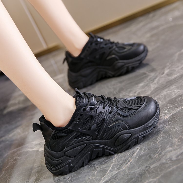 COS POS 1210 Sepatu Sneakers Wanita Import Premium Sneakers Hitam