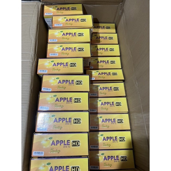 SET TOP BOX APPLE KUNING DVB-T2