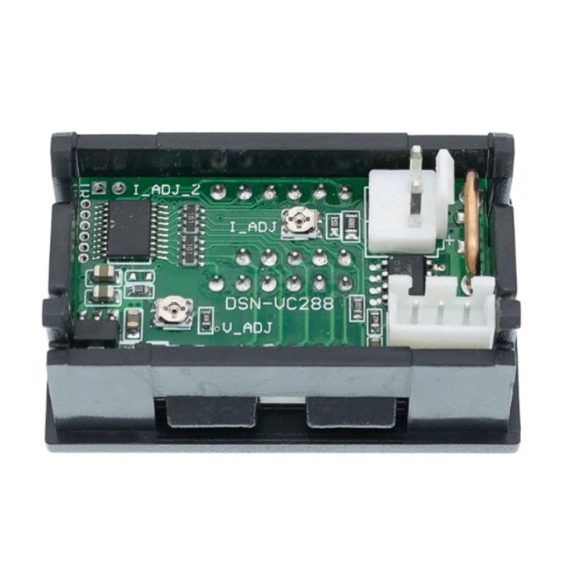 Panel Voltmeter Ammeter Digital DC 0-100V 10A Display Ganda 0.28&quot;