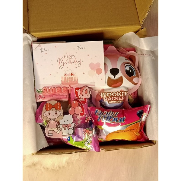 

hampers murah/ hampers ultah/ hampers snack/ hampers hemat