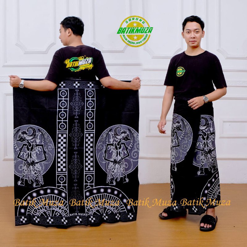 MUZA KATUN SARUNG BATIK ORNAMEN PULAU INDONESIA BATIK SARUNG BATIK PEKALONGAN SARUNG GUNUNGAN CLASSIC