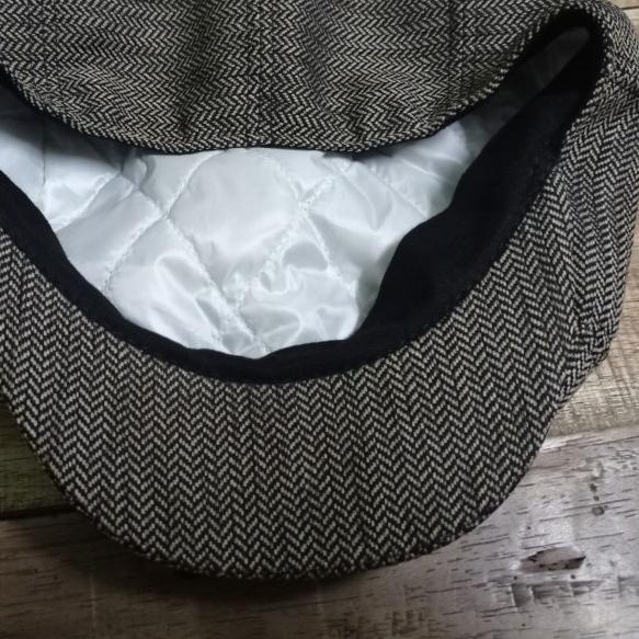 Topi Baret Pria Retro Fashion / Topi Newsboy Cap Pria / Topi Sutradara - Hitam, S