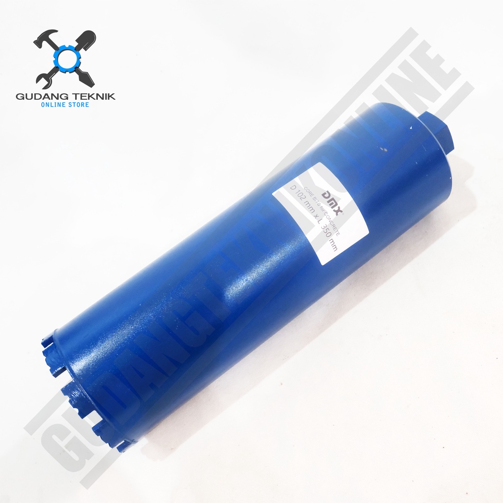 Mata Bor Pelubang Beton 4&quot; 5&quot; 102x370mm 127x370mm DMX / Mata Diamond Coring 4 Inch 5 Inch Core Drill - Mata Bor Beton Coran DMX