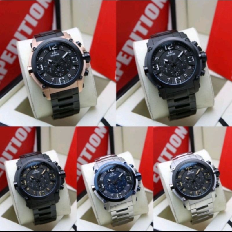 Original Jam tangan pria Expedition E6605/ exp 6605/ e 6605