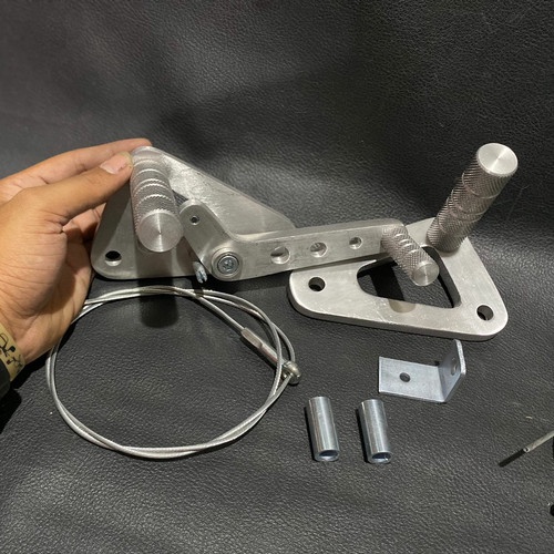 Footstep Vespa Racing Balap Finishing Poles