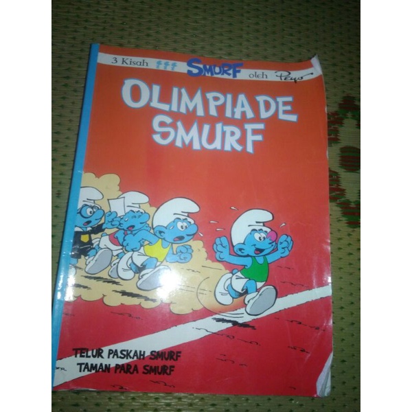 Olimpiade Smurf komik/Elex media