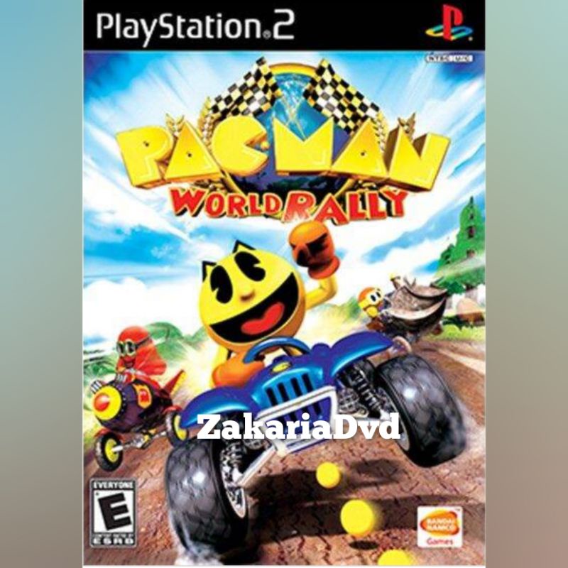 Kaset Ps 2 Pacman World Rally