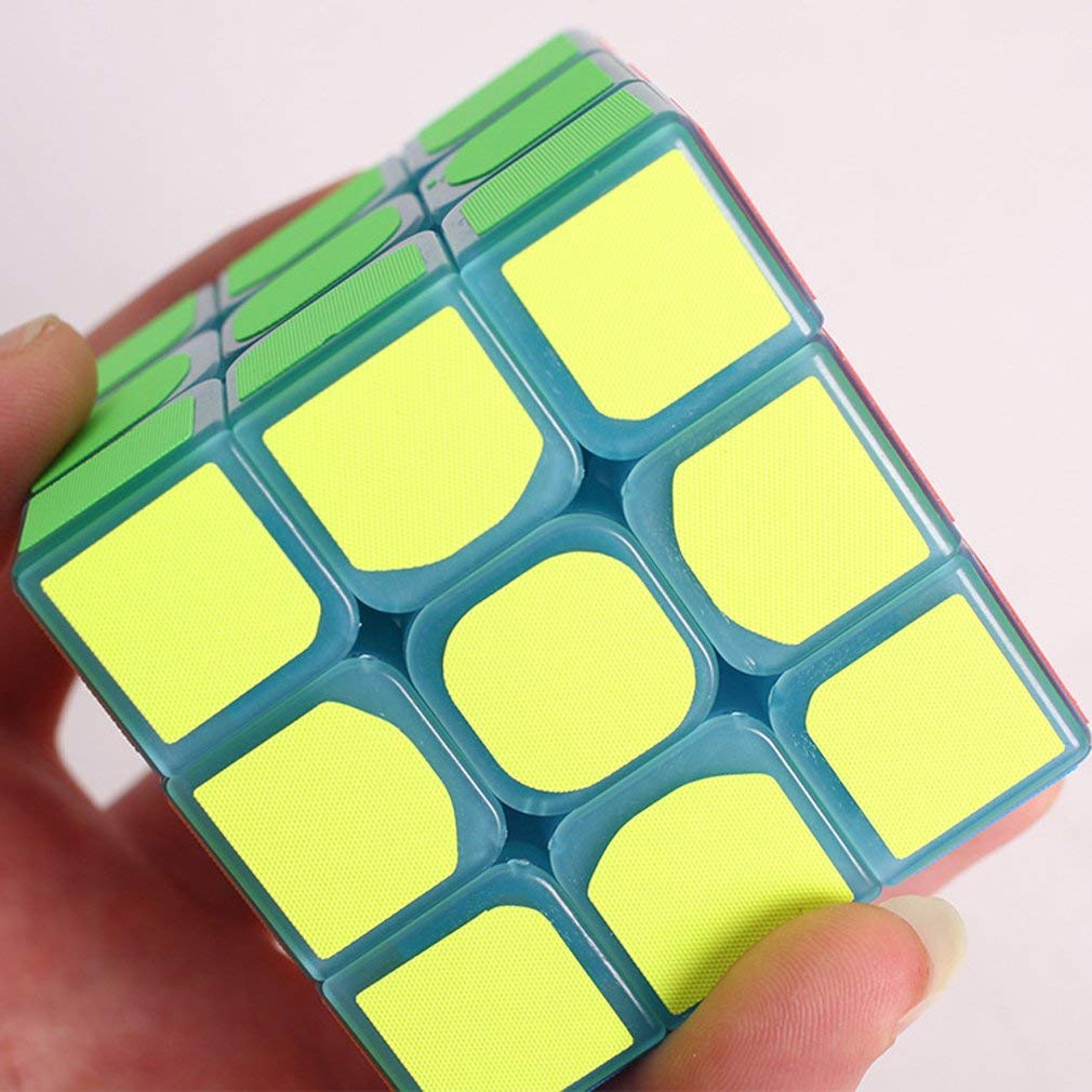 Mainan Edukasi Puzzle Rubik 3 004 3 ^ 3 Luminous Glow in the Dark