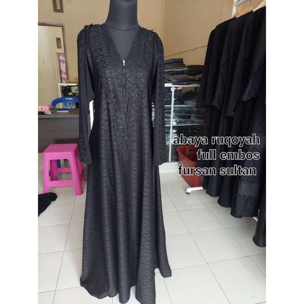 ABAYA EMBOS FURSAN RUQOYYAH