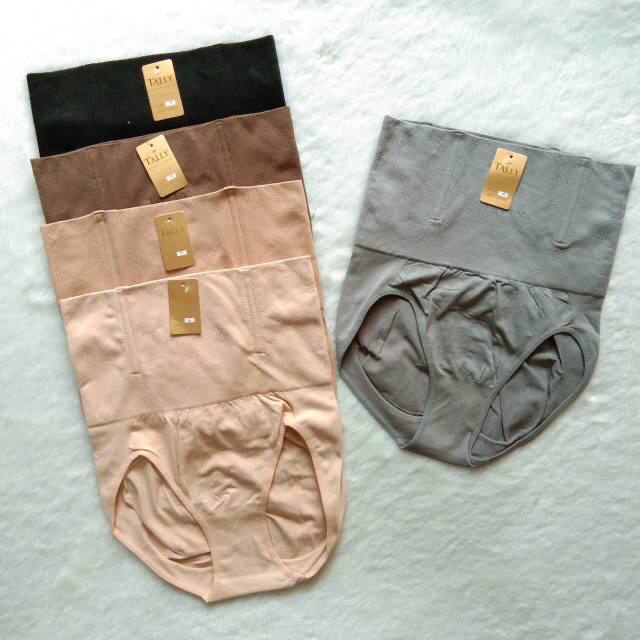 ARA98STORE - JUMBOO !! CELANA KORSET TALLY W040 JUMBOO - BIGSIZE - TALLY Celana Korset ada 4 Tulang Penegap Pinggang Fit to XXL Tally C W040  Korset Celana Pelangsing Nylon Fit shaper Tally Korset Pengecil perut ALLY W040 SLIMMING PANTS CELANA KORSET HIGH