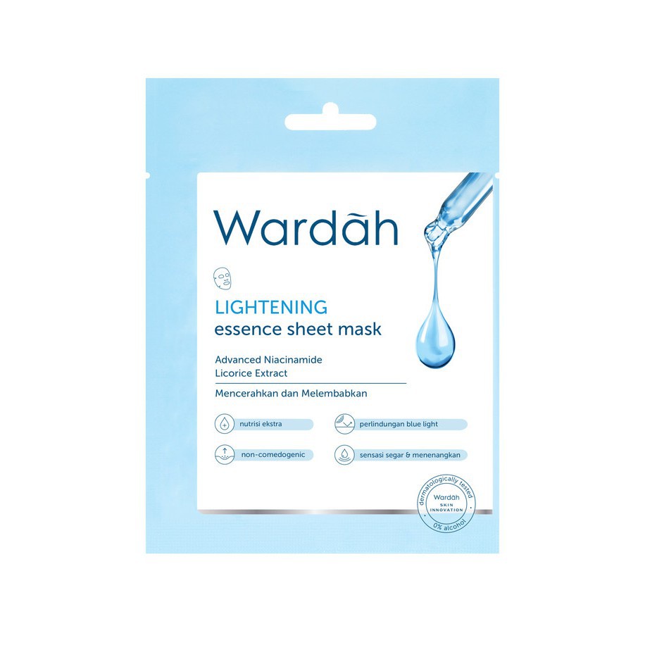 Wardah Lightening Essence Sheet Mask 20ml