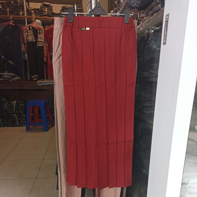 rok panjang seragam sd