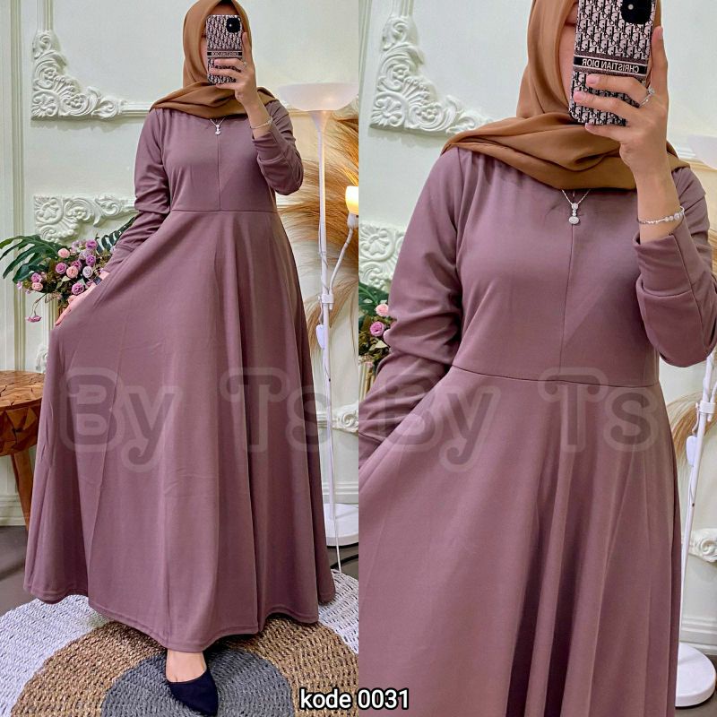 Gamis voxy polos mayung