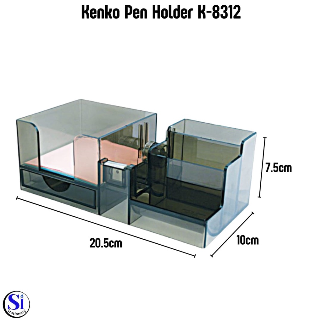 

Pen Holder Kenko K-8312/Tempat Alat Tulis Meja/Desk Set