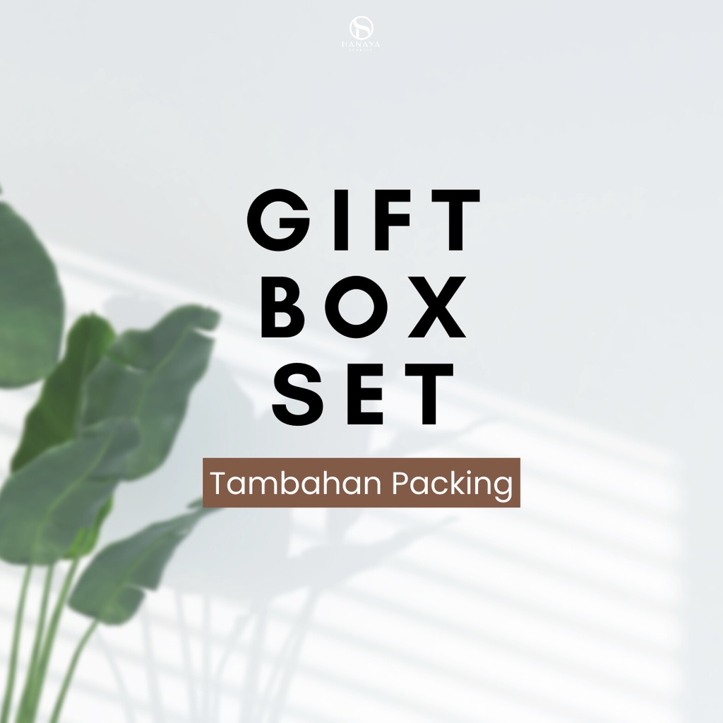 

hanayascarves | Gift Box Set | Hampers Box | Kotak Kado | Extra Packing | Bubblewrap