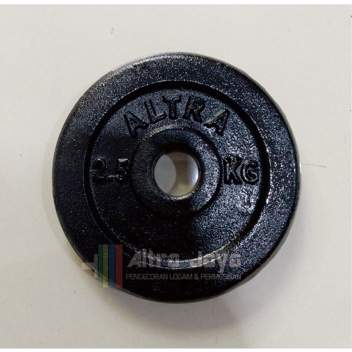 plat barbel 2,5kg plate barbell besi 2,5kg lempengan beban dumbel dumbell