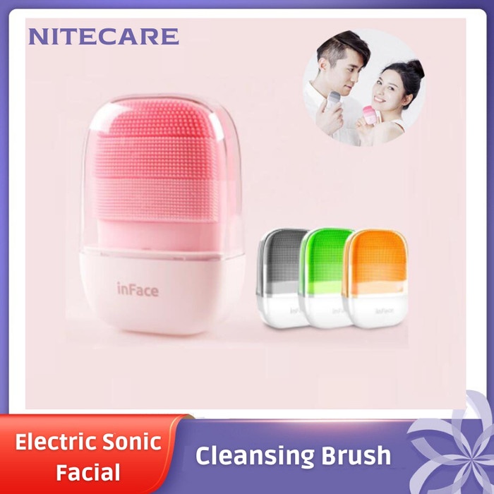 Alat Sikat Pembersih Muka Wajah Elektrik Facial Cleansing Brush