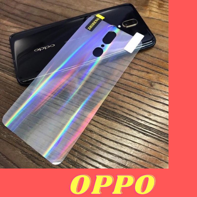 SKIN AURORA RAINBOW ANTIGORES BELAKANG GARSKIIN OPPO A37/NEO 9 A3S F1S