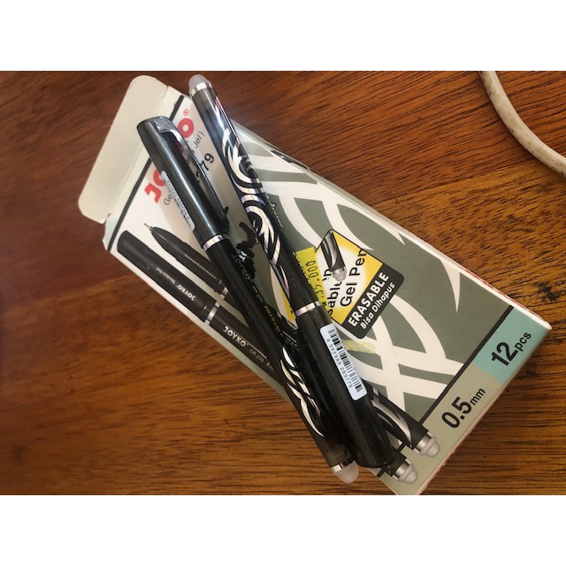 

joyko pen bisa dihapus erasable pen