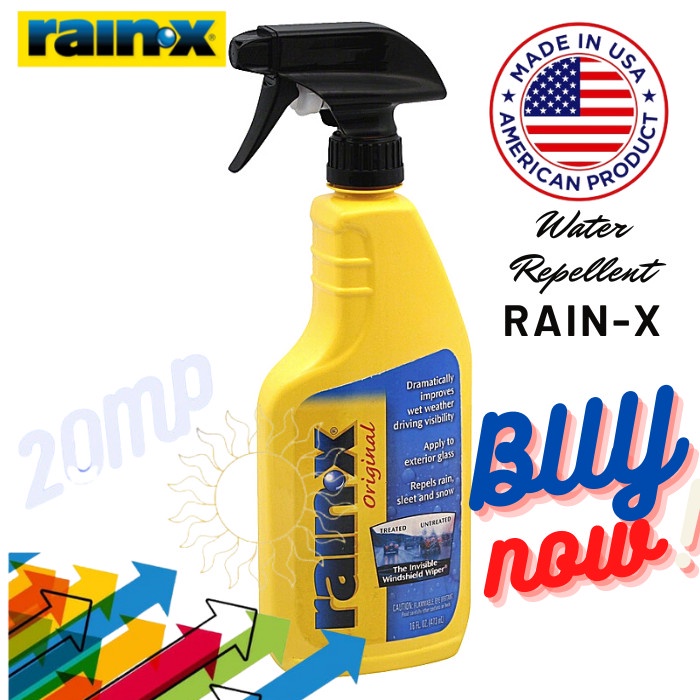 RAIN X GLASS COAT WATER REPELLENT 16OZ