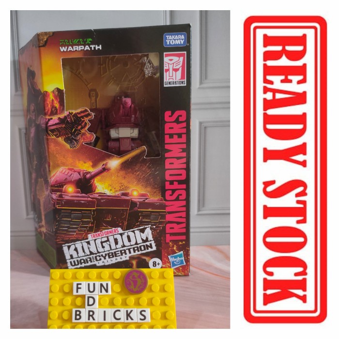 Transformers Warpath Kingdom War For Cybertron Deluxe Class