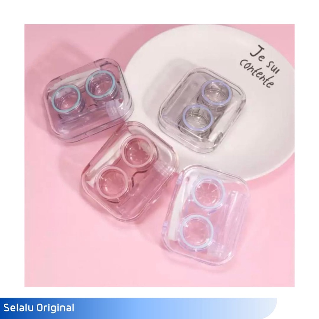 Tempat Kotak Case Softlens Mini Buah dan Bunga