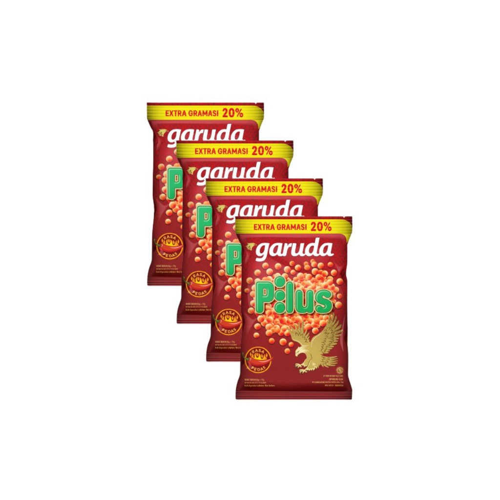 

Garuda Kacang Pilus Premium Pedas 4 x 80+16gr