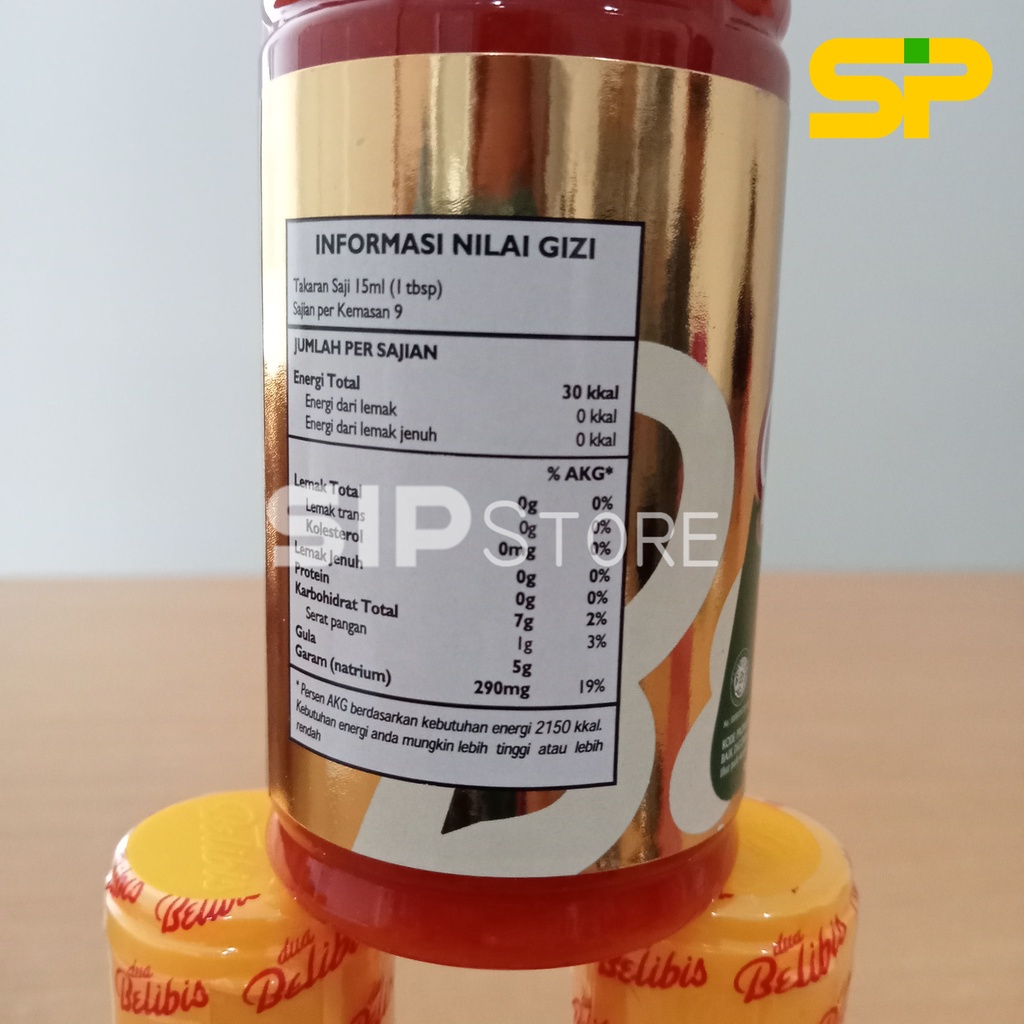 Saos Cabe DUA BELIBIS / Saus Sambal Hot Chili / Saus Cabe Belibis Botol 135 ml