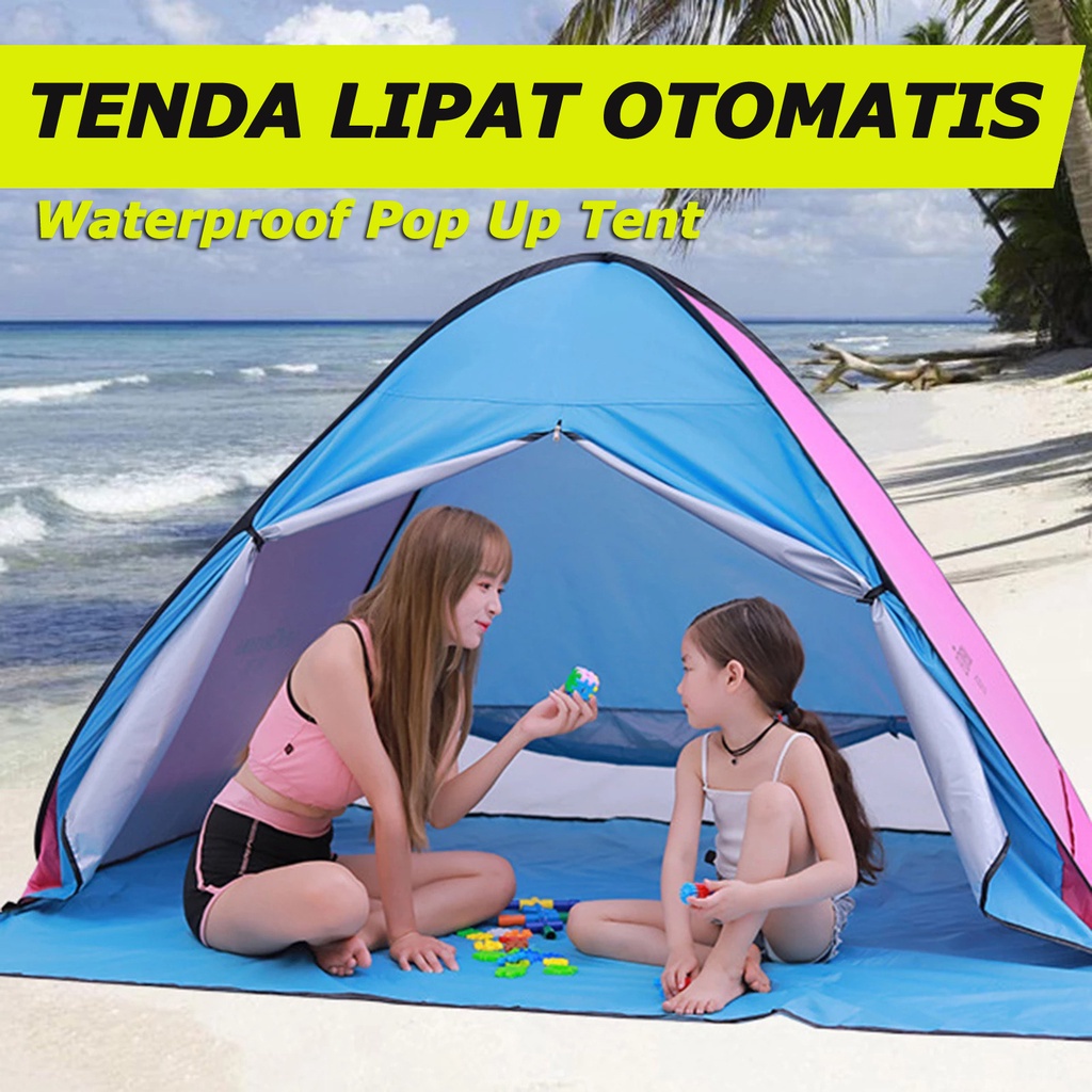 NEW TENDA CAMPING OTOMATIS WATERPROOF TENDA LIPAT OTOMATIS TENDA OUTDOOR  TENDA OTOMATIS NW