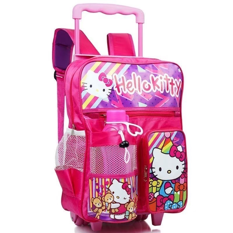 Ransel Sekolah Troly MIkey Mouse Free Botol